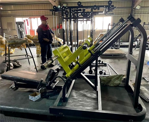 Medium Loader Plate Loaded Gym Machine 45 graden Leg Press voor effectieve oefening