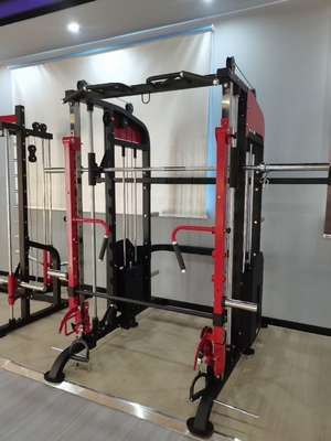 Gymapparatuur 3d Smith Machine met Leg Press Gym Center Optioneel Selecteerbaar Frame Kleur