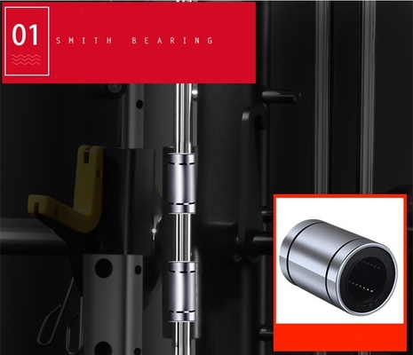 Gymapparatuur 3d Smith Machine met Leg Press Gym Center Optioneel Selecteerbaar Frame Kleur