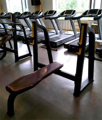 Stalen medium loader Fitness apparatuur Schouder borstpers met platte gewichtsbank