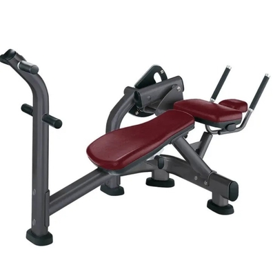 Medium Loader Gym Equipment Verstelbare Ab Crunch Bench Back Extension Commerciële Abs Machine