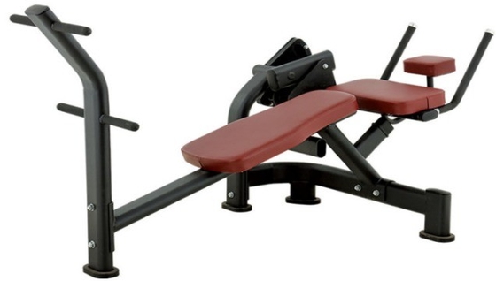 Medium Loader Gym Equipment Verstelbare Ab Crunch Bench Back Extension Commerciële Abs Machine