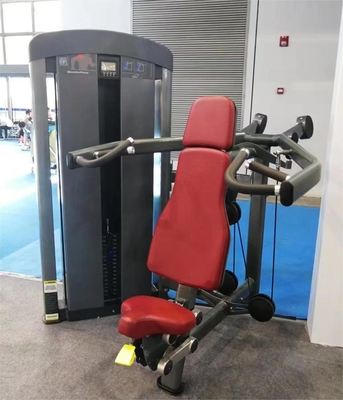 Gym Strength Equipment Pin geladen zittende schouderpressemachine met staalbuis Q235