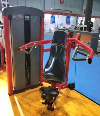 Gym Strength Equipment Pin geladen zittende schouderpressemachine met staalbuis Q235