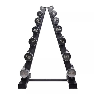 Vele lagen opslaghouder draagbare dumbbell rack fitness toren stand voor commerciële
