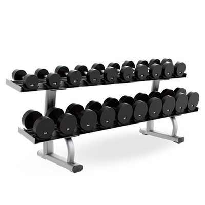 Gewichtsstapel 20,6 kg haltersets rek voor fitnesscentrum Gratis 2 lagen haltersets