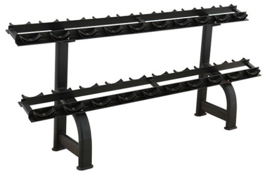 Gewichtsstapel 20,6 kg haltersets rek voor fitnesscentrum Gratis 2 lagen haltersets