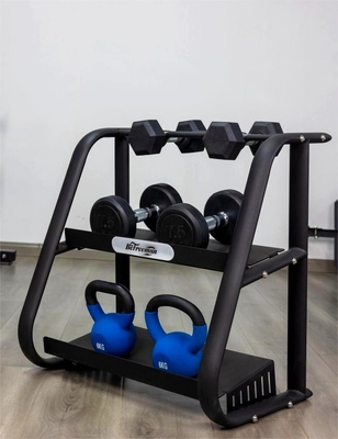 Top Nieuwste Ontwerp 3 Tier Gymost Fitnessapparatuur Halterrek Stand 650*450*200mm