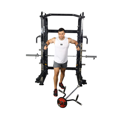 Commerciële kabelcrossover multifunctionele Smith machine met Q235 staal buis uit Shandong