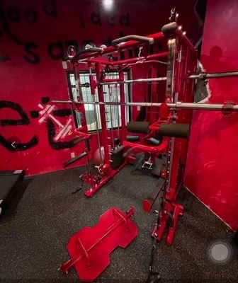 Commerciële kabelcrossover multifunctionele Smith machine met Q235 staal buis uit Shandong