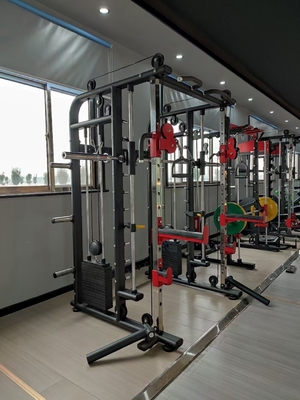 Commerciële kabelcrossover multifunctionele Smith machine met Q235 staal buis uit Shandong
