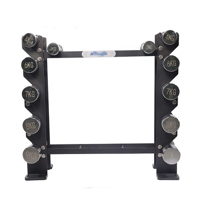 Gymost Fitness-apparatuur Halterrek 3 Tier Twee laag elektrostatisch poedercoating