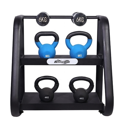 Gymost Fitness-apparatuur Halterrek 3 Tier Twee laag elektrostatisch poedercoating