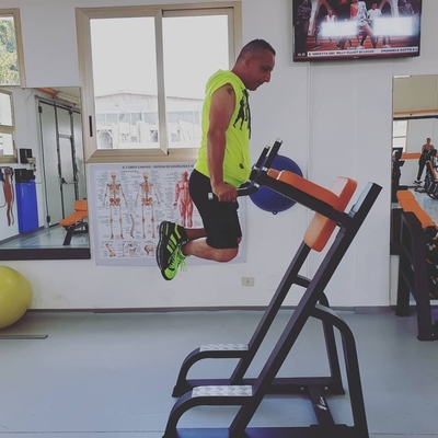 Indoor Bodybuilding Verticale Knieën Up/Dip Kracht Trainer voor ruimtebesparende oplossing