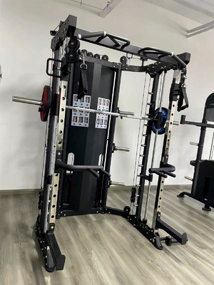 Commerciële fitnessapparatuur Multifunctionele Smith Machine Rack met aangepast logo