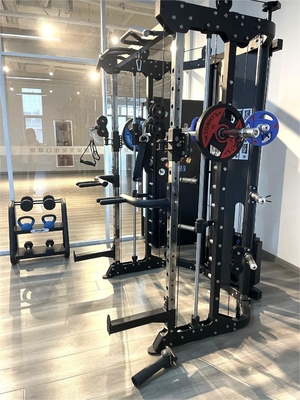 Commerciële fitnessapparatuur Multifunctionele Smith Machine Rack met aangepast logo