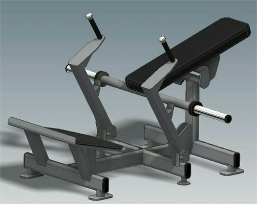 Stalen mini-laders Fitnessapparatuur Heupstootmachine voor commercieel staal