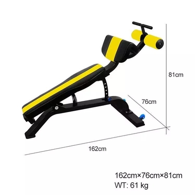 Unisex Gym Krachttraining Bank Verstelbare helling Afname Bank Fitness apparatuur