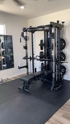 Shandong Commercial Gym Fitness Equipment Multi Smith Machine gemaakt van Q235 staalbuis