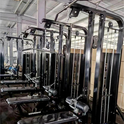 Home Gym 2 in 1 zittende Lat Pulldown Machine met commerciële staalconstructie