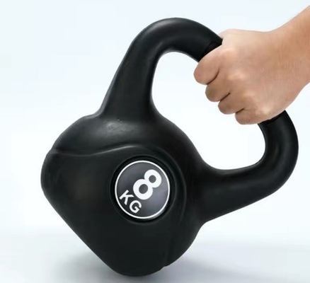 Draagbare Kettlebell voor gratis gewichtstraining Rubber coated Fitness oefening lichaam