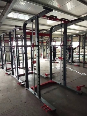 Rectangular Tube Steel Q235 Multi Functional Fitness Squat Rack voor krachttraining