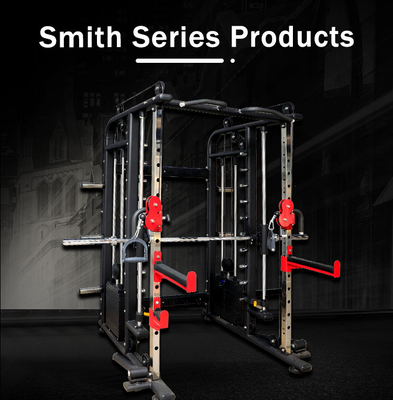 Commerciële multifunctionele Smith-machine voor fitnessapparatuur 2200*1500*2250mm