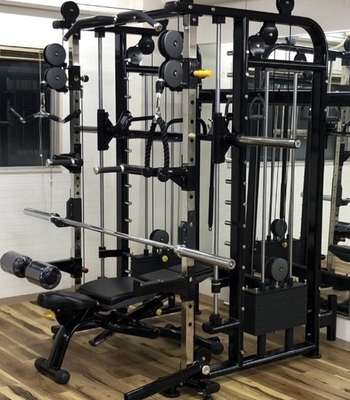 Commerciële multifunctionele Smith-machine voor fitnessapparatuur 2200*1500*2250mm
