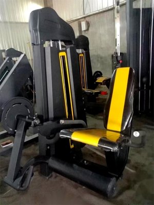 Bodybuilding Fitness Pin Load Selectie Stalen zittende beenverlenging Curl Gym apparatuur