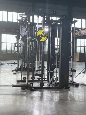 Fitnesscentrum aangepast logo beschikbaard Smith Machine Fitness Cable Crossover Banken