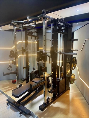 Borstarm- en schoudertrainingen Befreeman Gym Center All-in-One Smith-machine met stalen gewichtsstaven