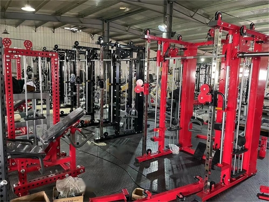 Borstarm- en schoudertrainingen Befreeman Gym Center All-in-One Smith-machine met stalen gewichtsstaven