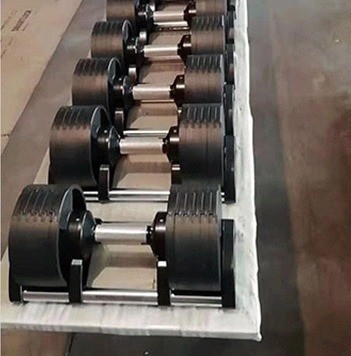 Metalenvrije gewichten verstelbare halter voor thuis gym krachttrainingsapparatuur