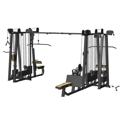 8 stations Functionele trainer Gymapparatuur voor unisex Optioneel Selecteerbare frame kleur
