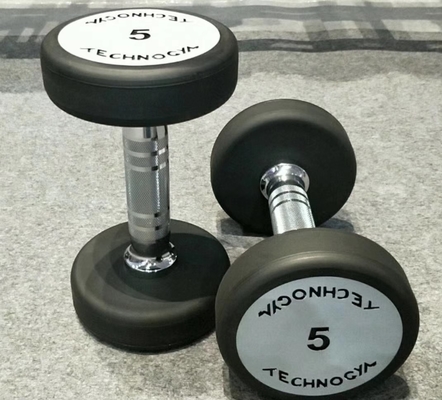 Krachttraining en Fitness Oefening Rubber Round Dumbbell Set voor Barbell Weight Bar