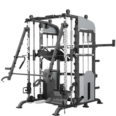 Rectangular Tube Steel Q235 Multi Functional Trainer Power Rack voor krachttraining