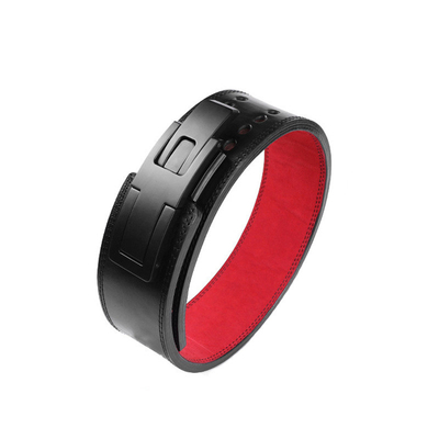 Verstelbare Cinturon Gewichtheffen Gym Belt Ledersteun 13 MM hefboom Krachttheffen Gordel