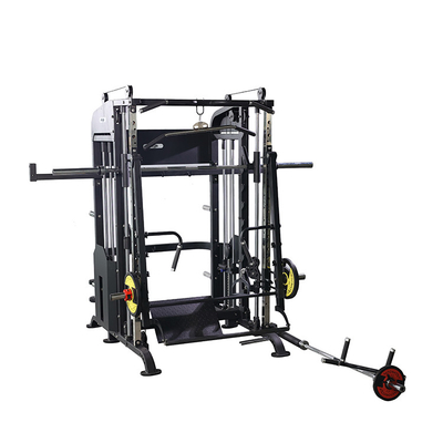 Gepersonaliseerd logo Multifunctionele Home Smith Machine met gewichtheffen gymapparatuur