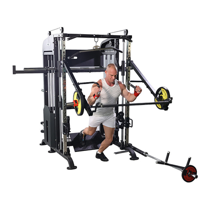 Gepersonaliseerd logo Multifunctionele Home Smith Machine met gewichtheffen gymapparatuur
