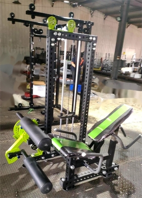 Zittend beenkruller/neigend beenkruller/beenverlenger Middelgrote laadmachine voor fitnessapparatuur van staal