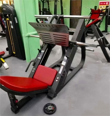 Q235 Plaat geladen Kalf Quads 45 graden Leg Press Hack Slide voor commerciële fitness gym
