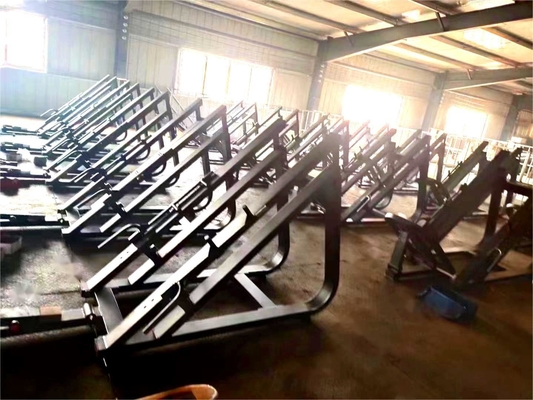 Q235 Plaat geladen Kalf Quads 45 graden Leg Press Hack Slide voor commerciële fitness gym