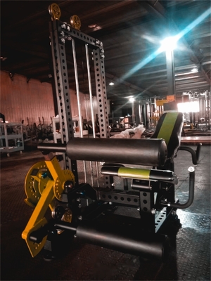 Zittend beenkruller/neigend beenkruller/beenverlenger Middelgrote laadmachine voor fitnessapparatuur van staal