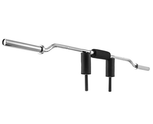 Direct Gym Power Weightlifting Olymp Bar Safety Squat Bar voor genderneutraal in Sliver