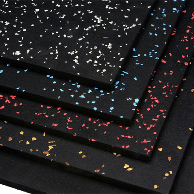 10-30 mm Dikte Gymvloer Rubber Mat Roll voor Fitness Playground en Gym Center