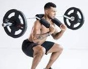 Direct Gym Power Weightlifting Olymp Bar Safety Squat Bar voor genderneutraal in Sliver