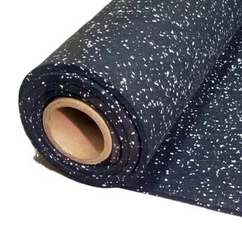 Optioneel Selecteerbaar Frame Kleur Rubber Gym Roll vloer voor Fitness Sport Center