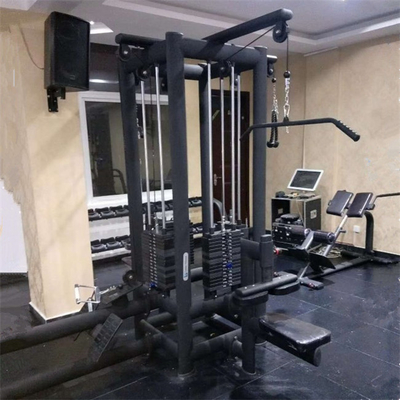 Indoor Gym Home 5 Station Multi Gym Power Rack Pull Up Machine met staalbuis Q235