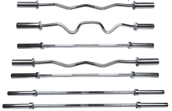 1.2m/1.5m/1.8m/2m/2.2m Kracht Gewichtheffen Fitness Barbell Bar voor oefening Spier