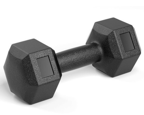 Gepersonaliseerd logo commercieel gewichtstraining dumbbell fitness voor bodybuilding